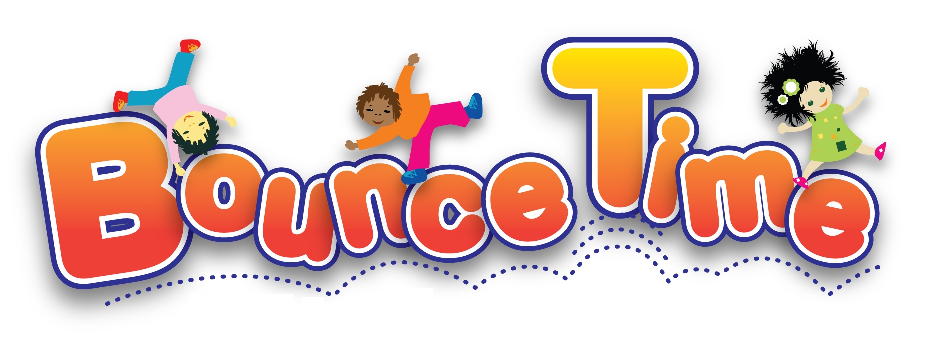 Bounce Time Animated Logo